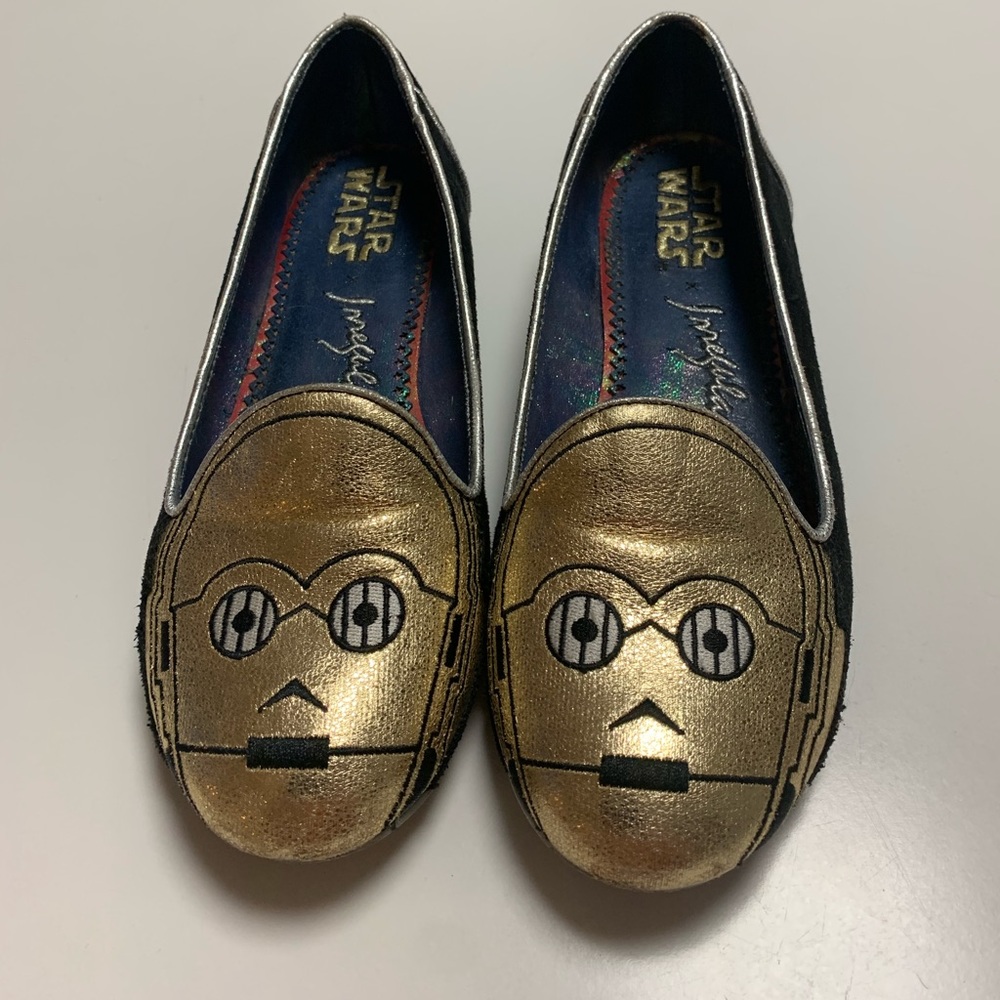Star Wars C3PO Ballet Flats Size 8